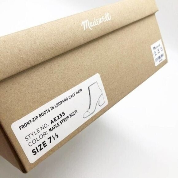 MADEWELL The Amalia Leopard Print Bootie  - Picture 11 of 11